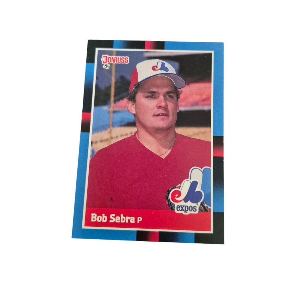 Bob Sebra Montreal Expos Donruss Baseball Card New
